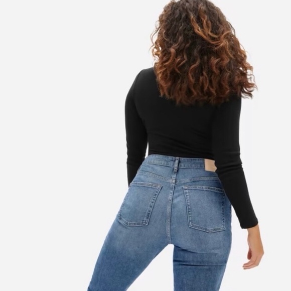 EVERLANE the curvy cheeky crop high-rise jeans - Picture 3 of 14